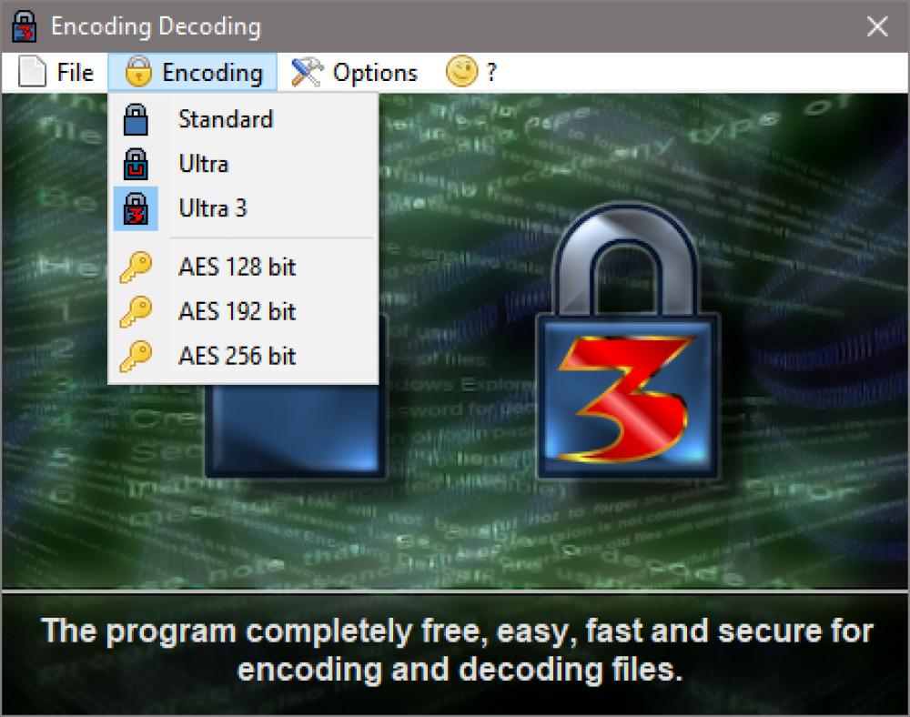 Encoding Decoding Free 3.5.4 (Freeware 3.85Mb)