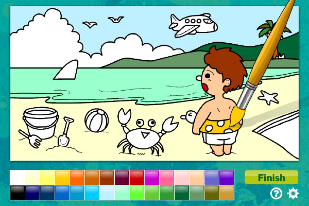Colouring Game 1.4.0 (Freeware 0.64Mb)