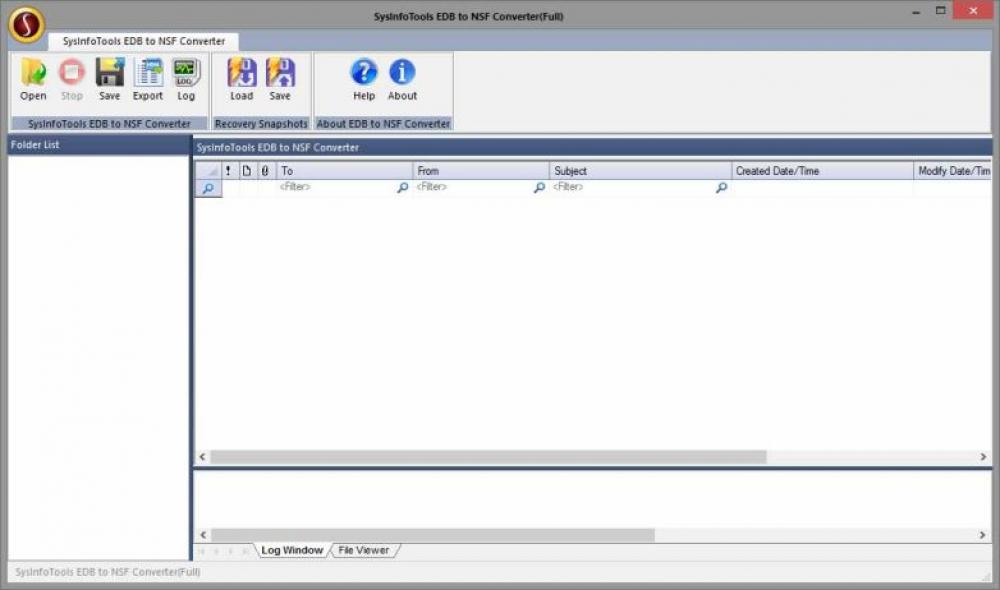 SysInfoTools EDB to NSF Converter 1 (Shareware 13.43Mb)