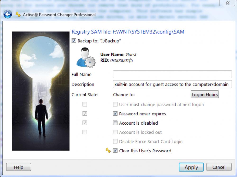 Active Password Changer 24 (Shareware 24.27Mb)