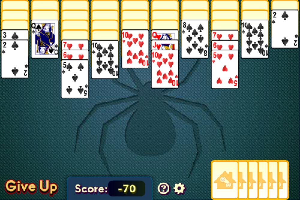 Spider Solitaire (2 suits) 1.3.2 (Freeware 0.29Mb)
