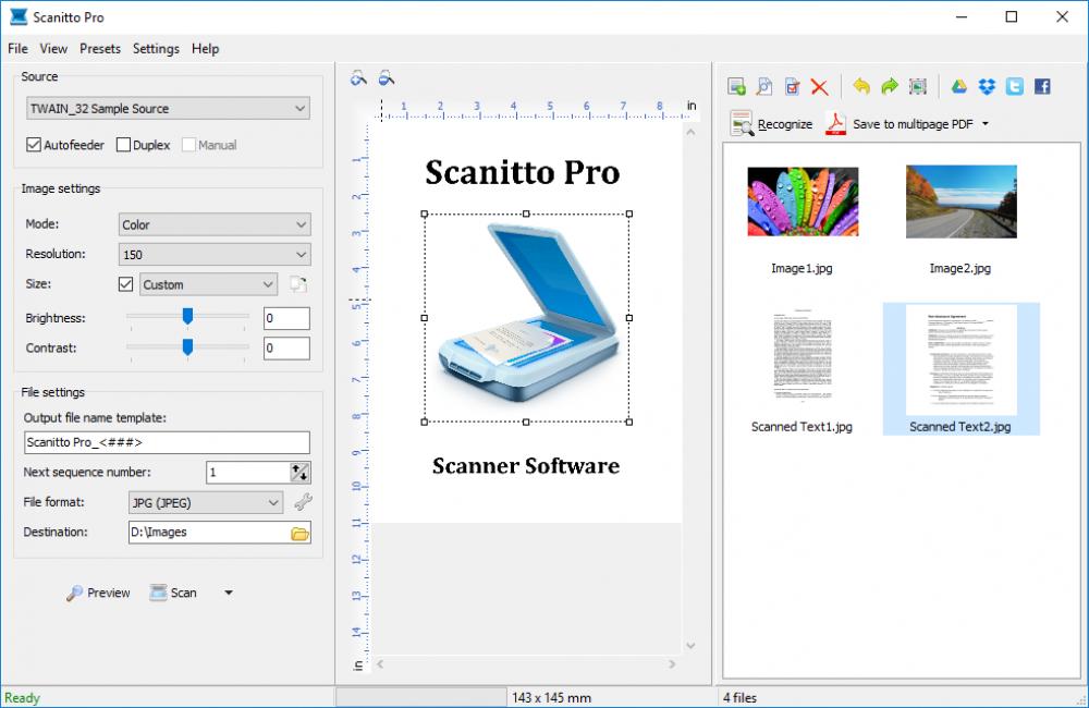 Scanitto Pro 3.16 (Shareware 12.67Mb)