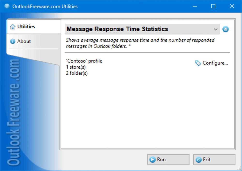 Message Response Time Statistics 4.20 (Freeware 0.31Mb)
