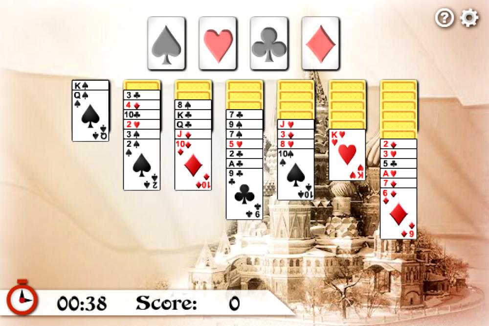 Russian Solitaire 1.2.4 (Freeware 0.29Mb)