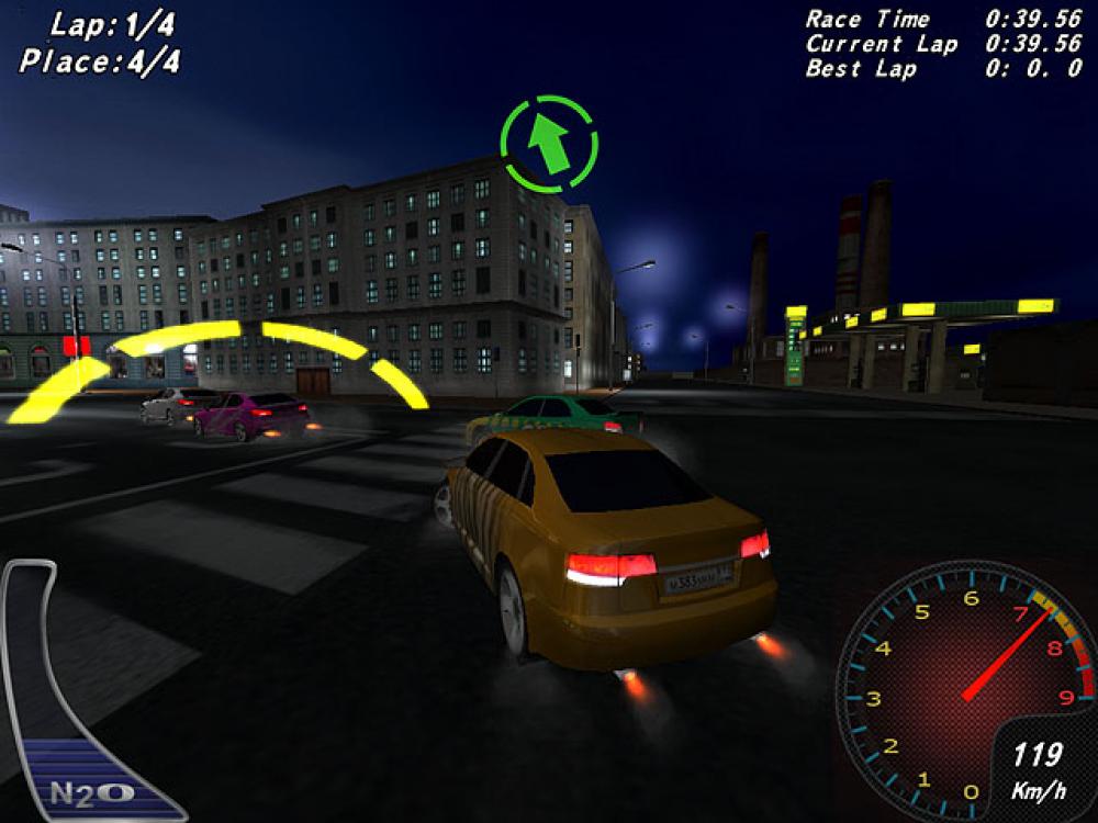 Night Street Racing 1.0 (Freeware 0.65Mb)