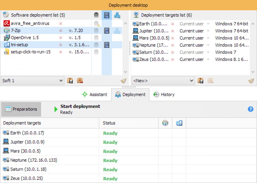 Total Software Deployment 3.2.1 (Shareware 29.34Mb)