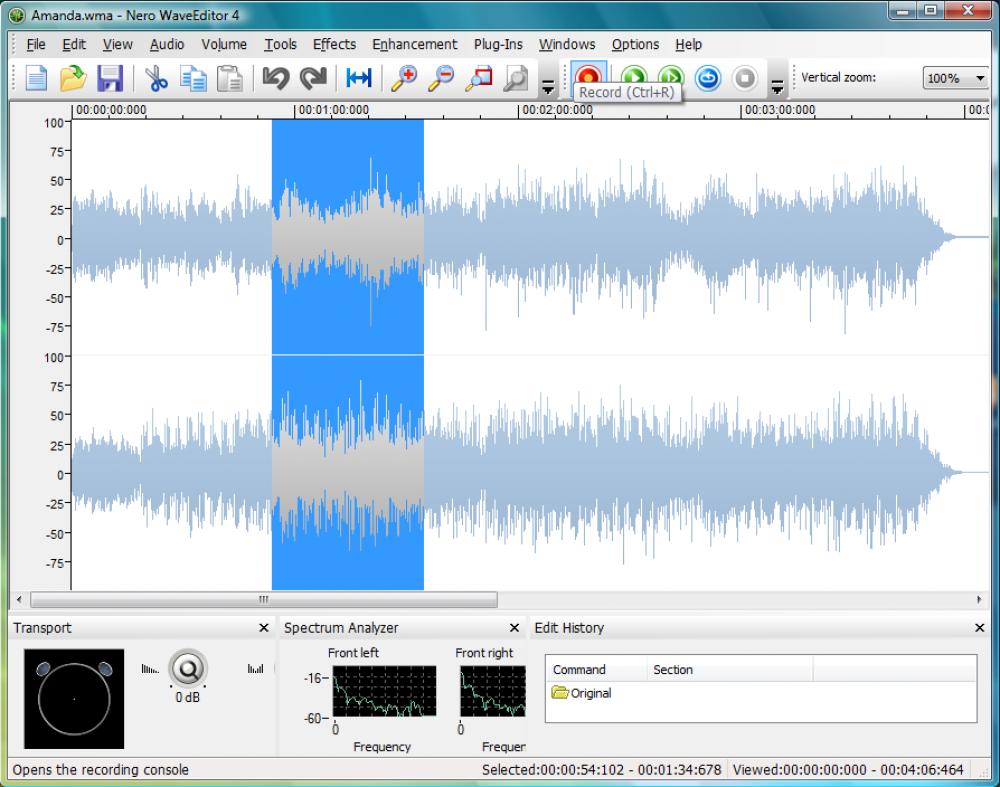 Nero WaveEditor 2024.25 (Freeware 327.12Mb)