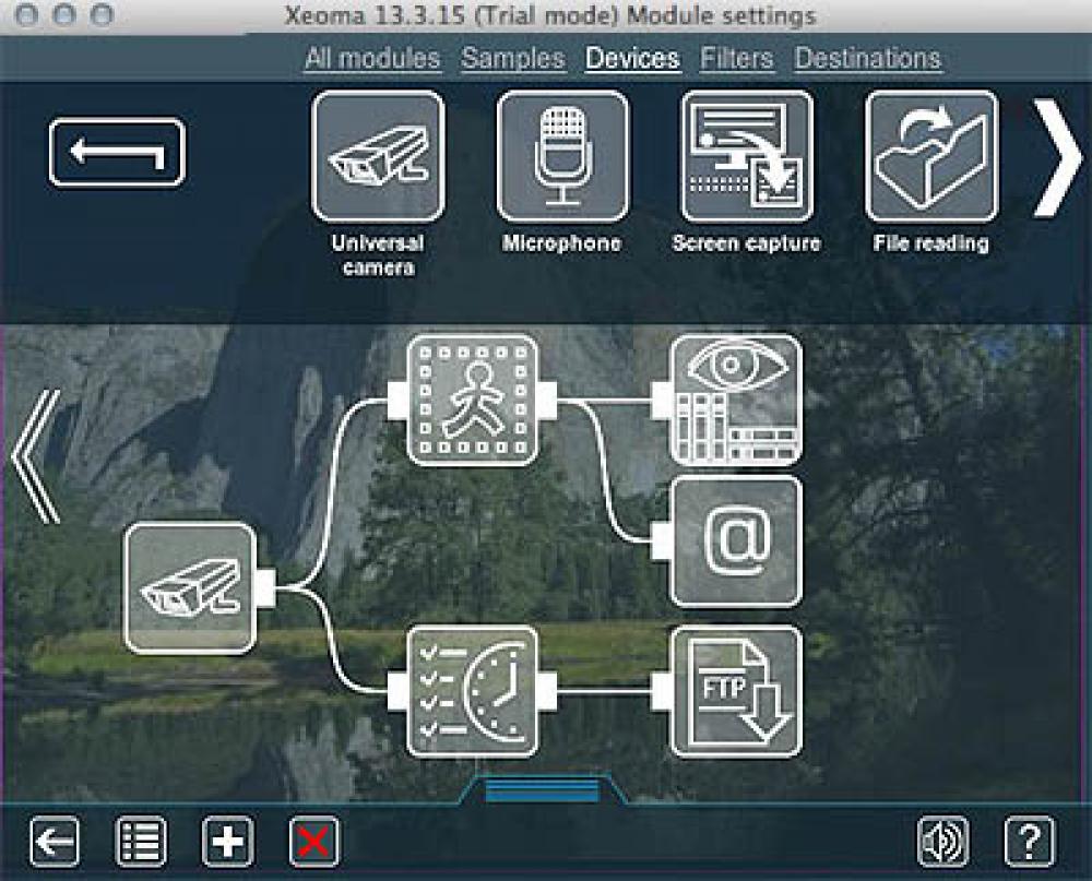 Xeoma Video Surveillance for Mac OS 16.3.1 (Freeware 19.89Mb)