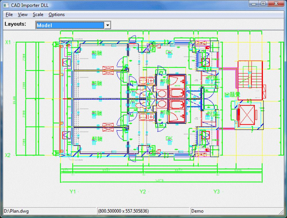 CAD Importer DLL 9.1 (Shareware 5.19Mb)