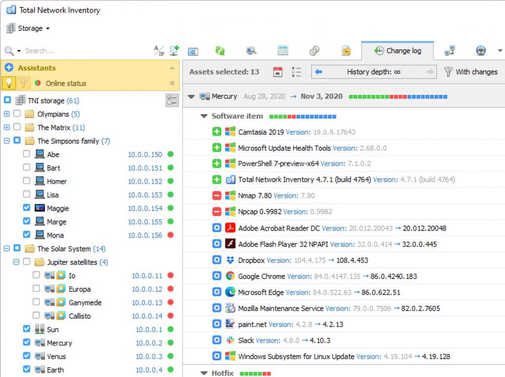 Total Network Inventory 6.2.0 (Shareware 55.39Mb)