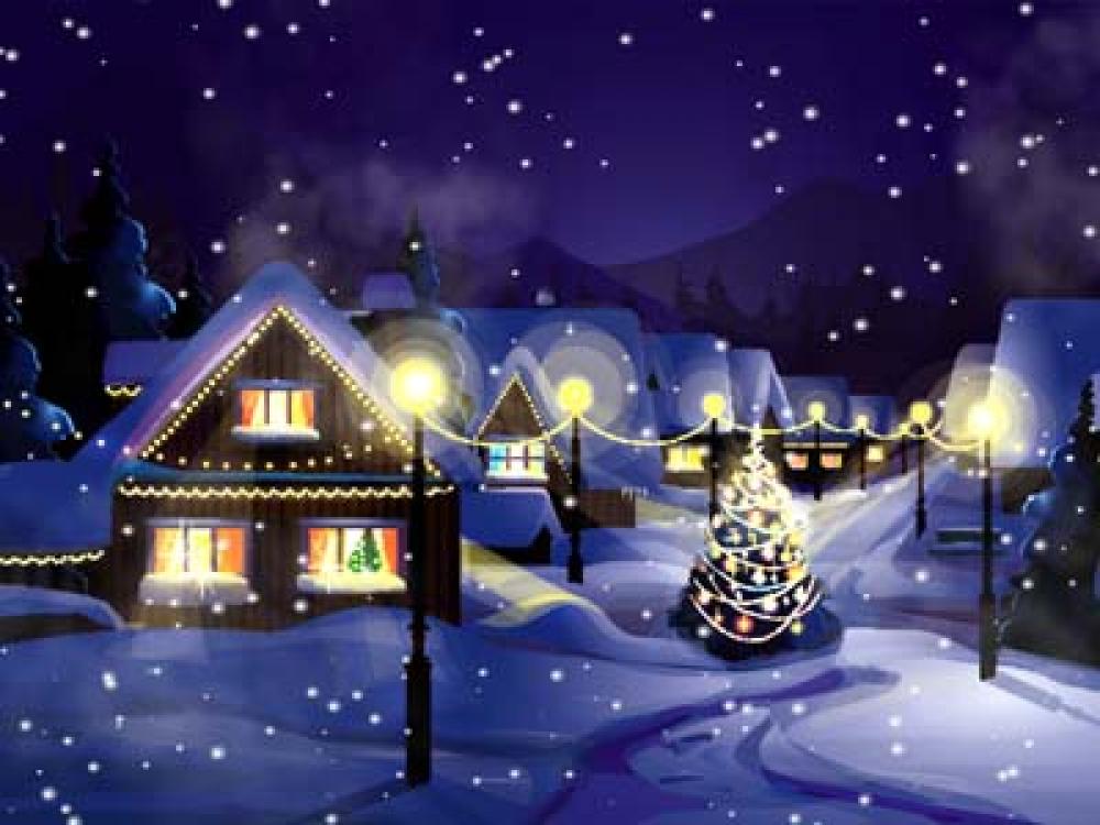 Christmas Snowfall Wallpaper 2.0 (Freeware 2.69Mb)