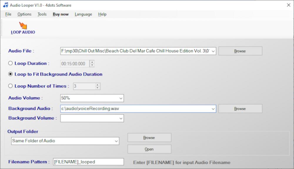 Audio Looper 1.2 (Freeware 37.46Mb)