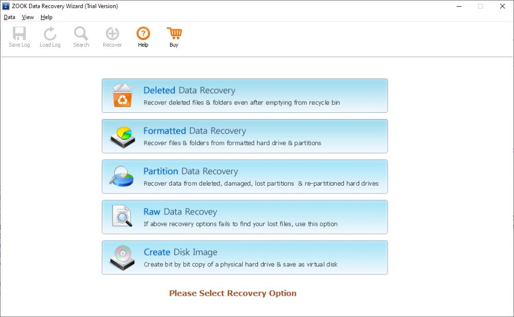 ZOOK Data Recovery Software 4.0 (Shareware 2.98Mb)