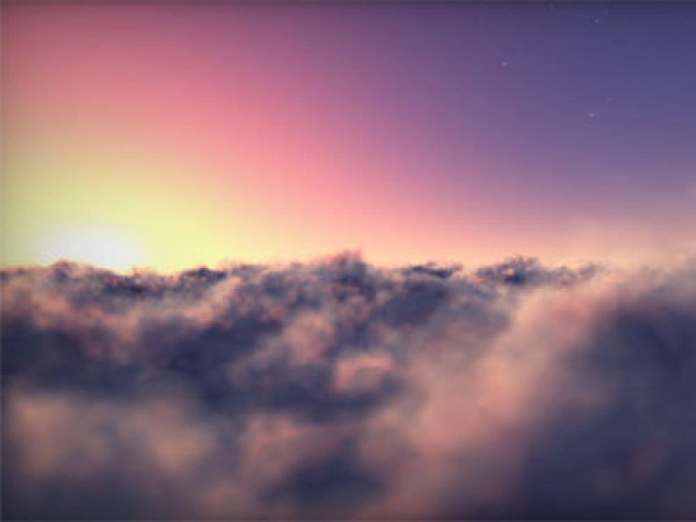 Flying Clouds Screensaver 2.0 (Freeware 1.34Mb)