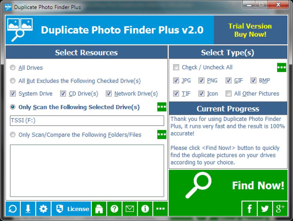 Duplicate Photo Finder Plus 19.0 (Shareware 1.02Mb)