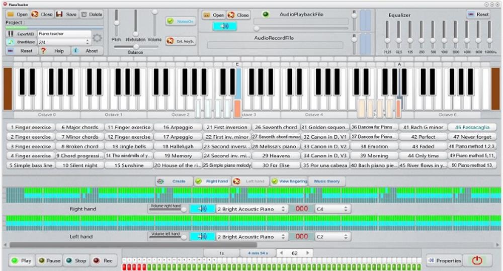 PianoTeacher 3.1.0 (Shareware 41.46Mb)